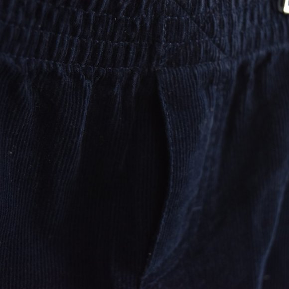 Navy full elasticated waist pull up pants 6-9m - Picture 3 of 7